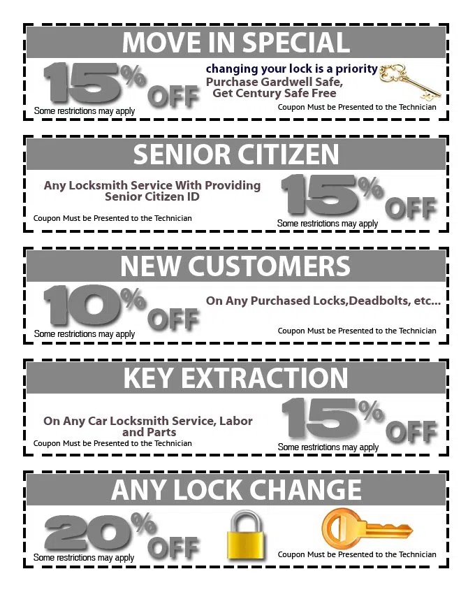 Phoenix Master Locksmith Phoenix, AZ 602-687-1408 - coupons18-set-five